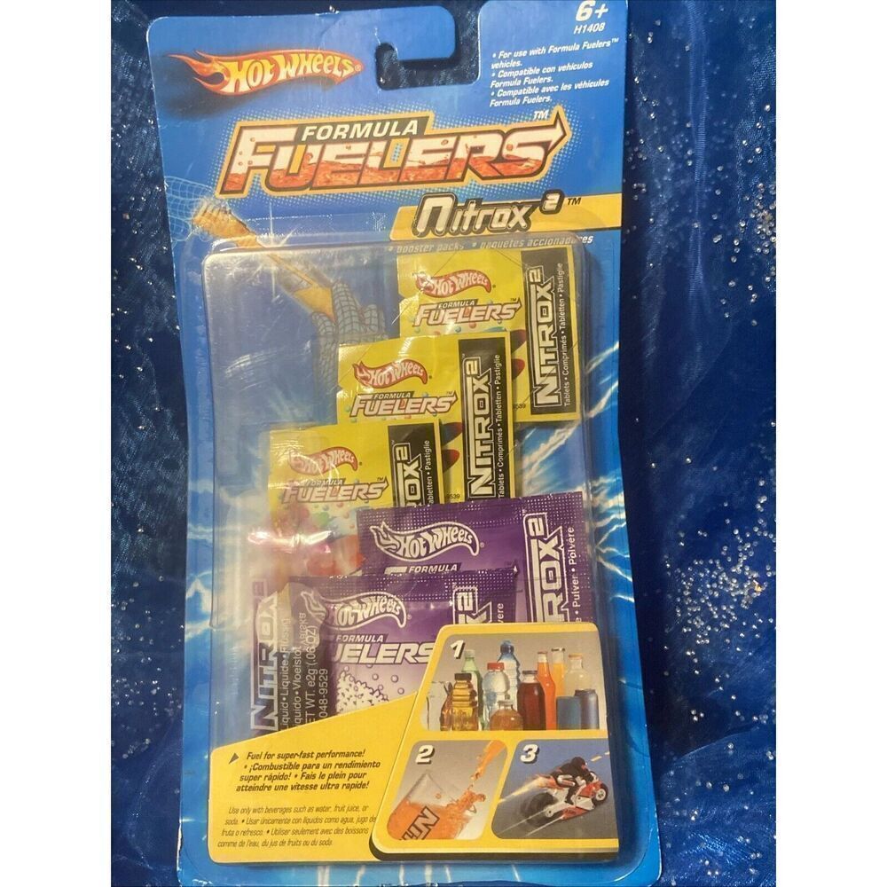Hot Wheels Formula Fuelers Nitrox2‎ Booster Pack Variety Sealed 2004